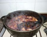 Foto del paso 5 de la receta: Membrillos en almíbar con vino tinto