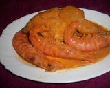Foto del paso 4 de la receta: Codornices al cava con langostinos y frutos secos