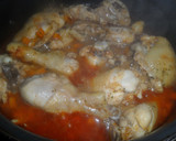 Foto del paso 4 de la receta: Pollo en salsa de cava