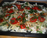 Foto del paso 3 de la receta: Patatas bastón con verduras al horno