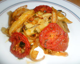 Foto del paso 7 de la receta: Patatas bastón con verduras al horno