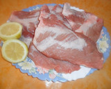 Foto del paso 1 de la receta: Secreto de cerdo al ajo y limón con papas picantes