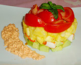 Foto del paso 4 de la receta: Tartar de piña y aguacate