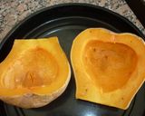 Foto del paso 1 de la receta: Calabazas rellenas con acelga y queso caseras