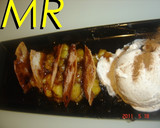 Foto del paso 4 de la receta: Plátano caramelizado con crujiente de empanadillas