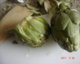 Foto del paso 2 de la receta: Risotto de alcachofas al curry