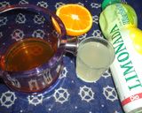 Foto del paso 2 de la receta: Refresco de té verde, limonada y naranja