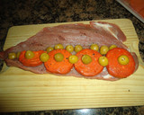 Foto del paso 1 de la receta: Solomillo de cerdo relleno con sobrasada y aceitunas
