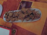 Aperitivo de gambas, quisquillas, clochinas y cañaillas