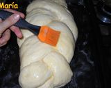 Foto del paso 5 de la receta: Pan brioche trenzado
