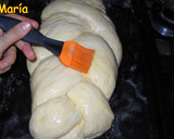 Foto del paso 5 de la receta: Pan brioche trenzado