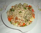 Foto del paso 6 de la receta: Ensalada de alubias y anguriñas