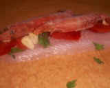 Foto del paso 2 de la receta: Panga con langostinos en papillote