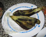 Foto del paso 1 de la receta: Berenjenas rellenas de carne y setas