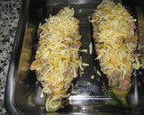 Foto del paso 5 de la receta: Berenjenas rellenas de carne y setas