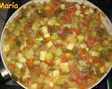 Foto del paso 3 de la receta: Pisto con arroz integral y huevo