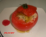 Foto del paso 2 de la receta: Tomates gratinados con queso de cabra
