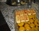 Foto del paso 1 de la receta: Tarta de melocotón fácil y fresquita