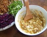Foto del paso 3 de la receta: Ensalada de lentejas con almendras y vinagreta de frutos rojos