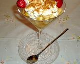 Foto del paso 6 de la receta: Copa de plátano, piña y nata con praliné de almendras