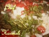 Salsa de carne y tomate con champiñones para pastas