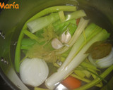 Foto del paso 1 de la receta: Crema fría de maíz con hijiki