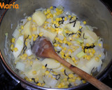 Foto del paso 3 de la receta: Crema fría de maíz con hijiki
