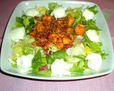 Foto del paso 4 de la receta: Ensalada de salmón fresco marinado y mozzarella de búfala