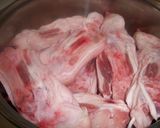 Foto del paso 1 de la receta: Manos de cerdo picantes a la murciana