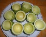 Foto del paso 3 de la receta: Tronquitos de calabacines rellenos en salsa de tomate casera