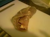 Rollito de bistec de cerdo