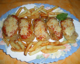 Foto del paso 9 de la receta: Filetes de cerdo rebozados a la napolitana con patatas fritas