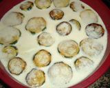 Foto del paso 5 de la receta: Pastel de calabacín y queso en microondas