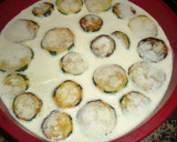 Foto del paso 5 de la receta: Pastel de calabacín y queso en microondas