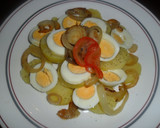Foto del paso 8 de la receta: Ensalada escalonada de patatas y huevos