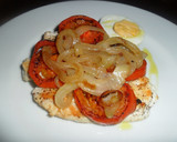 Foto del paso 6 de la receta: Pollo a la plancha con orejones de tomate