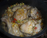 Foto del paso 3 de la receta: Pollo con verduras y patatas en salsa de curry