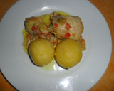 Foto del paso 7 de la receta: Pollo con verduras y patatas en salsa de curry
