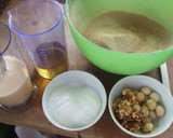 Foto del paso 1 de la receta: Muffins de algarroba con frutos secos y semillas de sésamo blanco