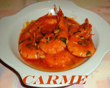 Foto del paso 4 de la receta: Gambas en salsa con jerez