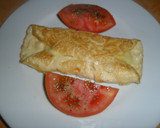 Foto del paso 8 de la receta: Omelette de jamón y queso con tomate al orégano
