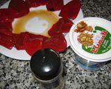 Foto del paso 1 de la receta: Pimientos de piquillo rellenos de crema de nueces