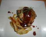 Foto del paso 8 de la receta: Pollo con salsa al vino tinto