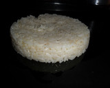Foto del paso 7 de la receta: Pizzeta de arroz con mozzarella y huevo