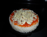 Foto del paso 9 de la receta: Pizzeta de arroz con mozzarella y huevo