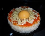 Foto del paso 10 de la receta: Pizzeta de arroz con mozzarella y huevo