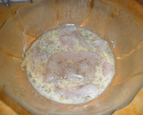 Foto del paso 1 de la receta: Milanesas de pollo con timbal de arroz bicolor