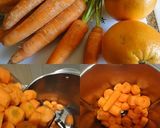 Foto del paso 1 de la receta: Crema de zanahorias y naranja de dieta