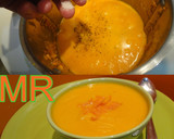 Foto del paso 7 de la receta: Crema de zanahorias y naranja de dieta