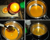 Foto del paso 1 de la receta: Brochetas de frutas y bizcocho con salsa de naranja y chocolate